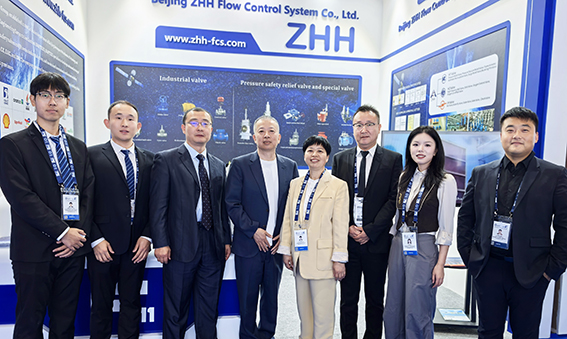 扬帆启航 | 中航化阀门闪耀阿布扎比石油展，中东布局再升级